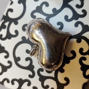 925 Sterling Silver heart charm